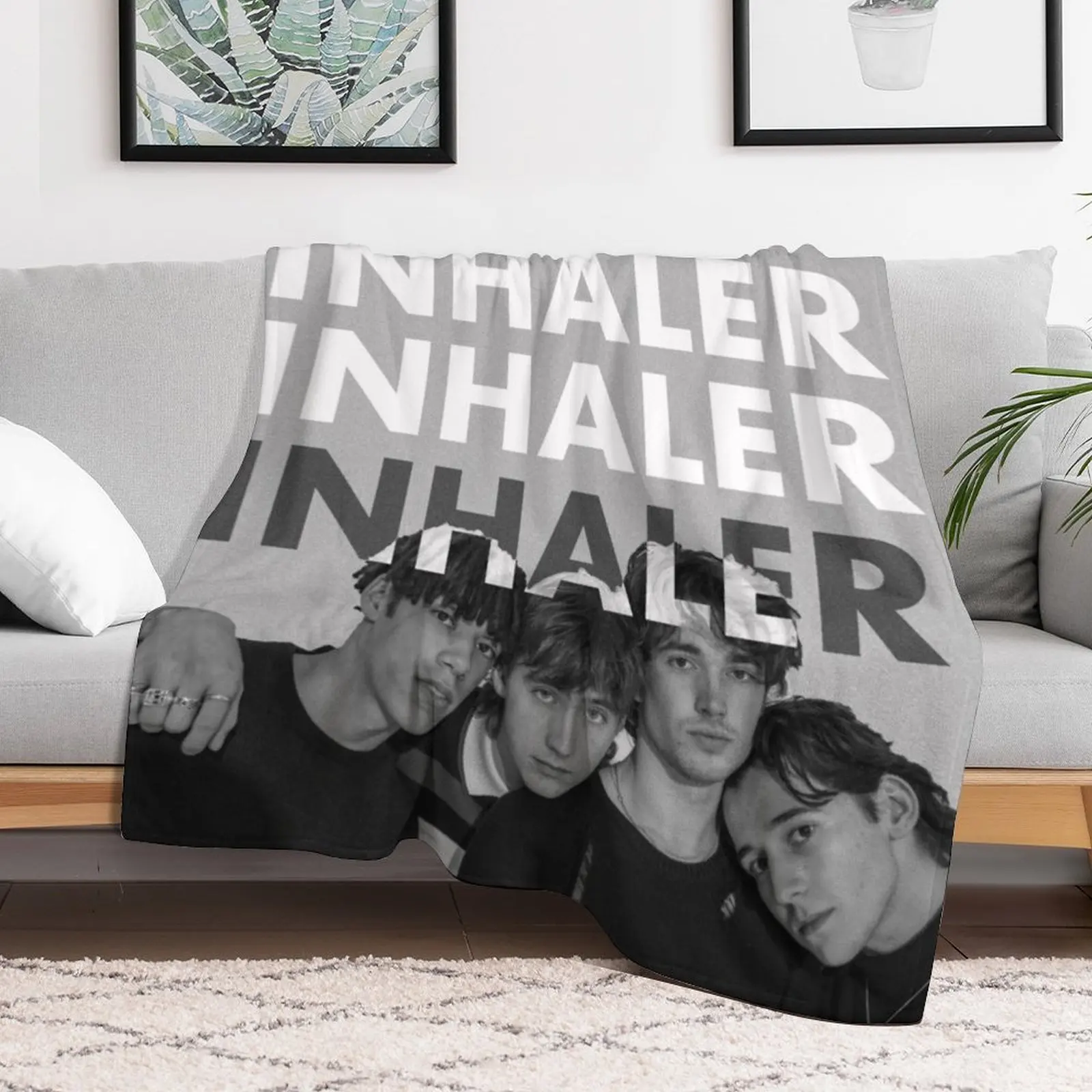 Inhaler Throw Blanket Weighted for sofa For Sofa Thin Blankets