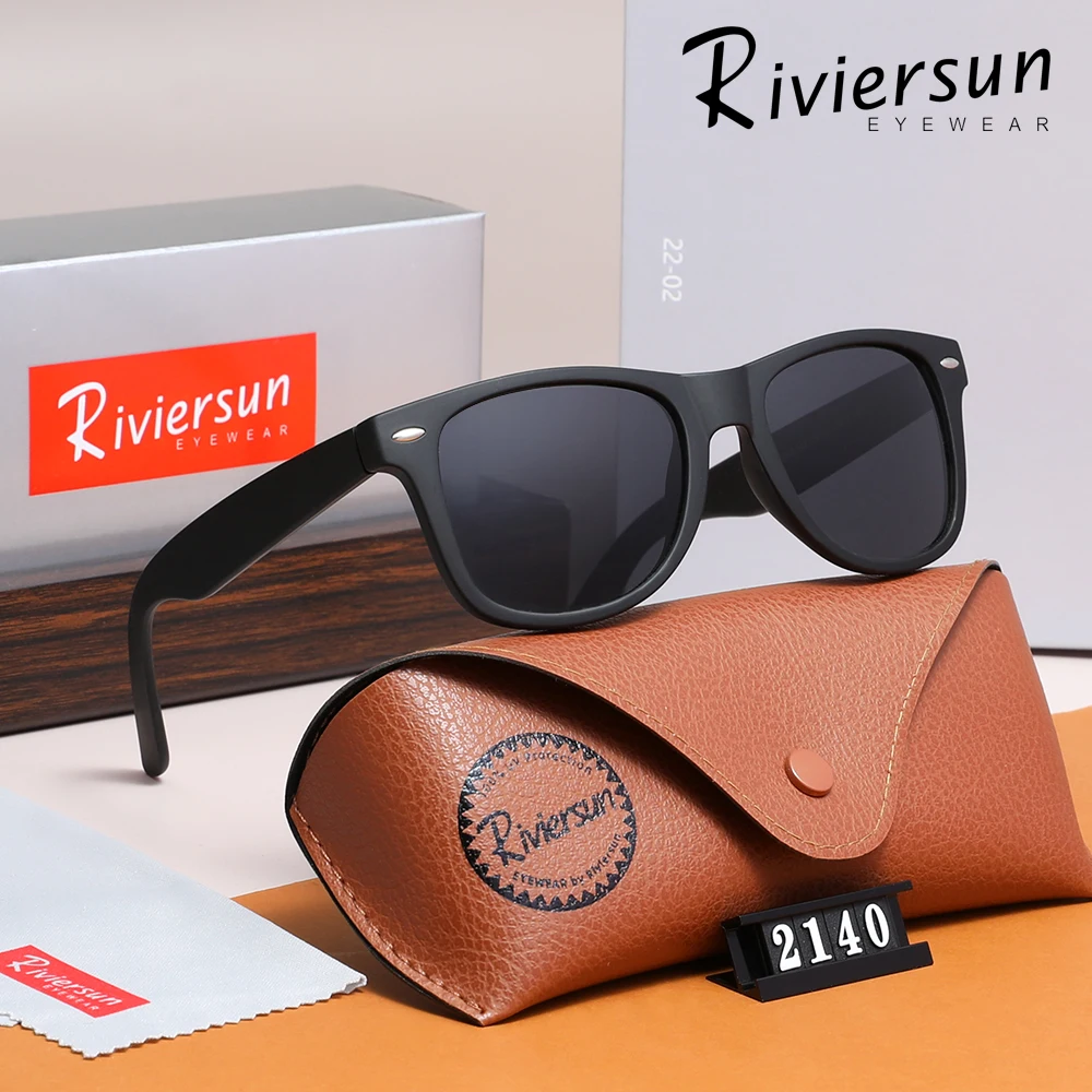 

RIVIERSUN женские модные солнцезащитные очки для вождения UV400 поляризационные очки с градиентными линзами для мужчин и женщин в большой оправе модные классические очки