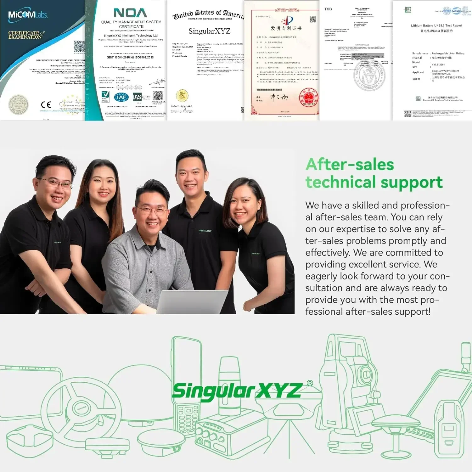 Nick SingularXYZ SingularPad Field Surveying Software Android OS Data Collecting App Program For Rtk Gnss & Total Station Survey