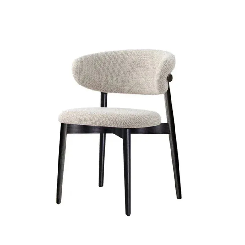 Design Modern Dining Chair Wooden Nordic Mobile Accent Kitchen Elegant Dining Chair Activity Taburete Madera Home Furniture