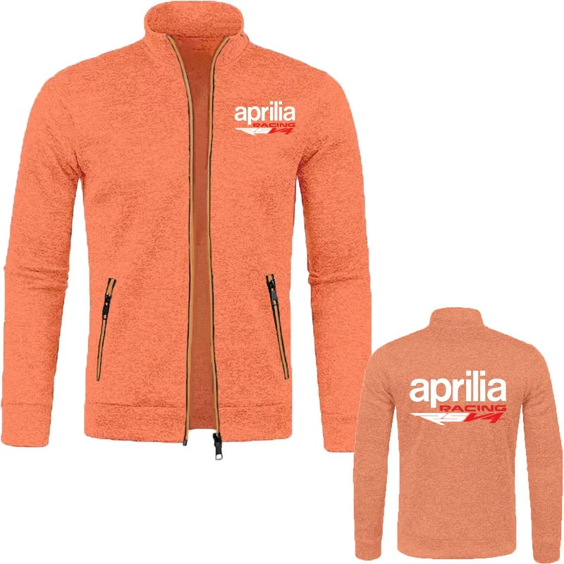 New Jacket Aprilia Racing RSV4 Printing Fashion Sweatshirt Round Collar Solid Cotton Long Sleeves Tracksuits Comfortable Top