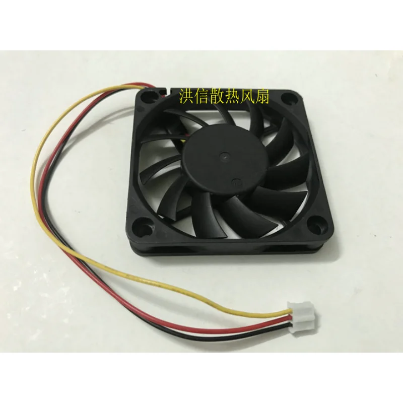 Original New CPU Fan for EVERCOOL EC6010L12ER DC 12V 0.14A 3-wire Silent Cooling Fan