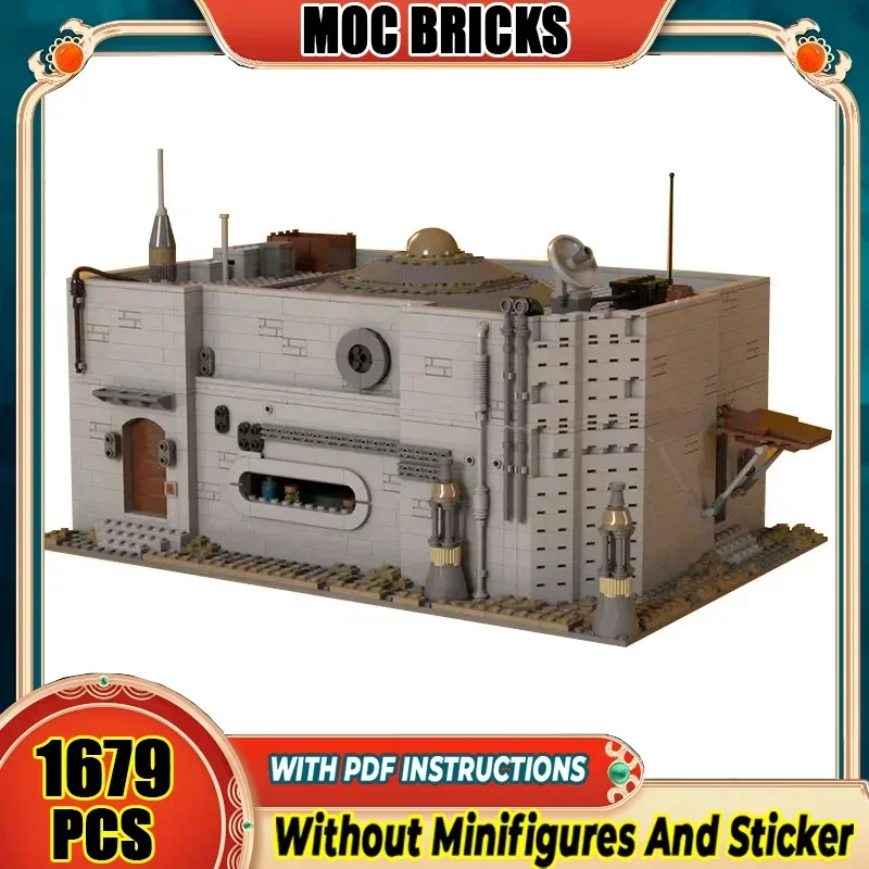 Moc Building Blocks Star Movie War Castle Base Model Technology Bricks DIY Assembly Construction Toy Holiday Gifts
