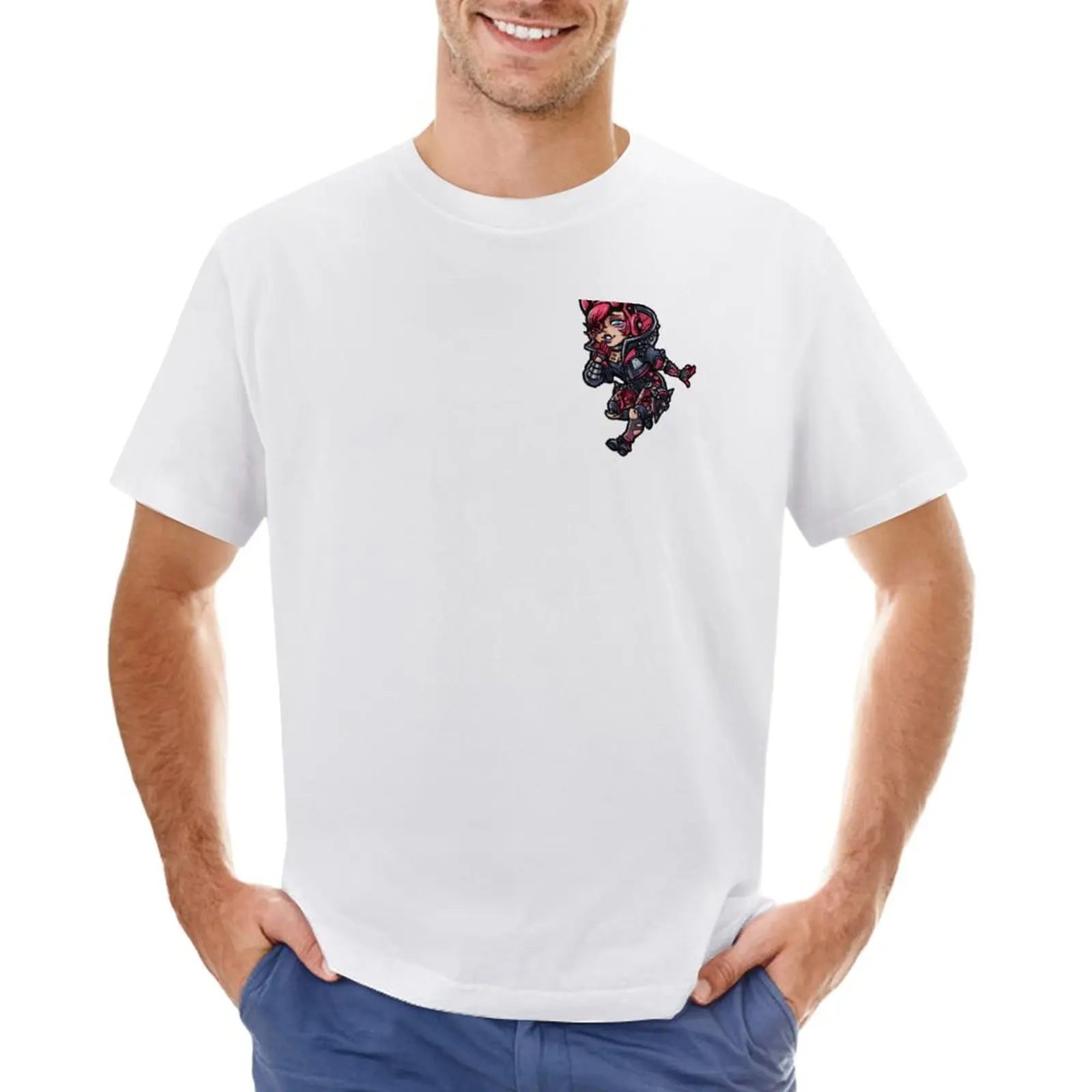 

cyber punked wattson T-Shirt plus size tops vintage new edition Men's clothing