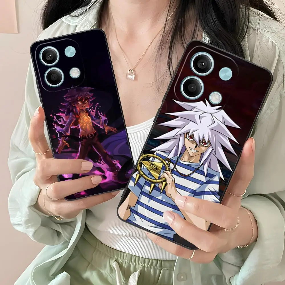 حافظة هاتف محمول Yugioh Yami Bakura لهاتف Xiaomi Redmi Note 14 13 12 11 S Pro Plus 4G 5G غطاء طباعة ملون هاتف ذكي جميل #2