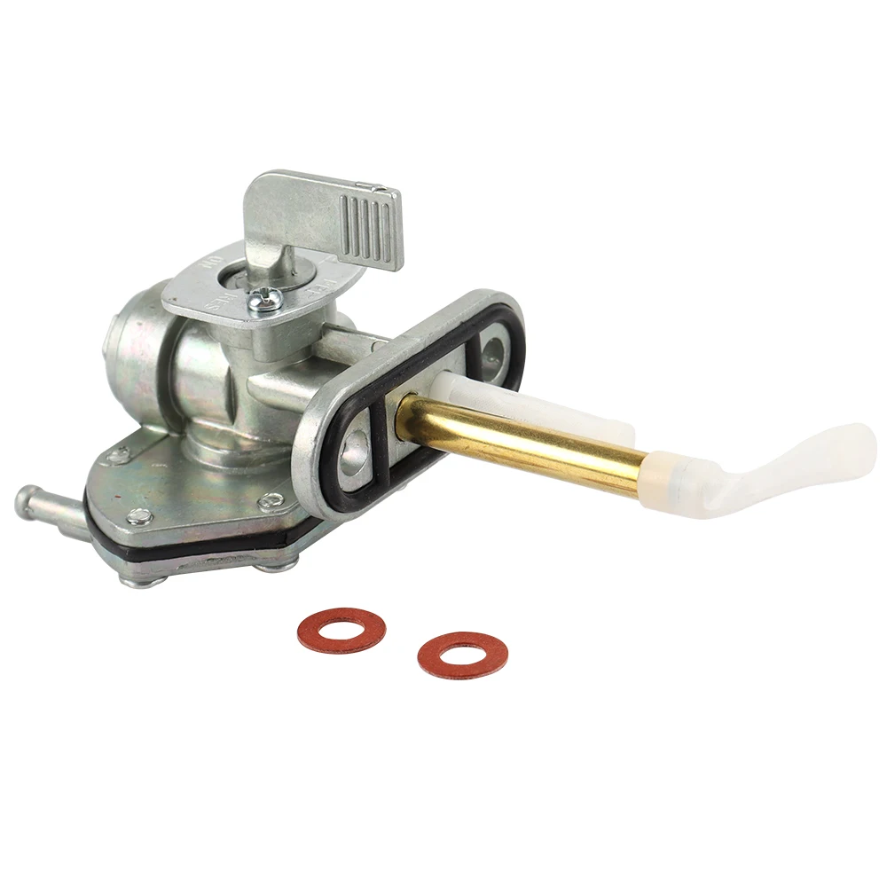 Fuel Petcock Valve with Gaskets, Fuel Tap Replacement for Suzuki DRZ400 Bandit GN125 GN250 ATV