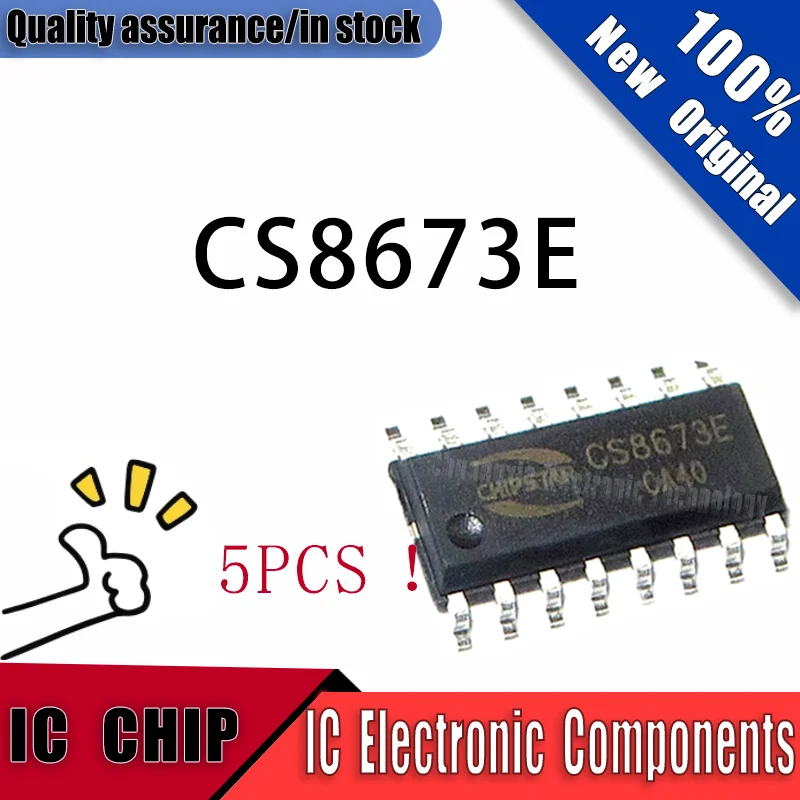 5PCS New Original CS8673E SOP IC  Electronic  Components In Stock Chip