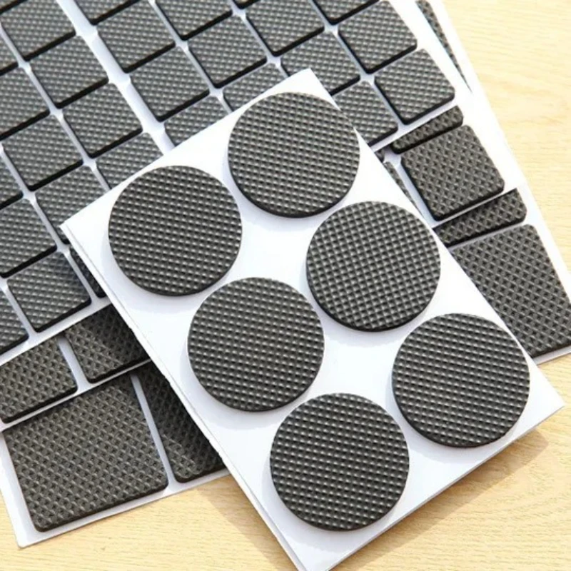 10pcs Chair Foot Pad Table Leg Pad Table Corner Sofa Leg Mute Wear-resistant Anti-slip Stickers Furniture Protection Cover