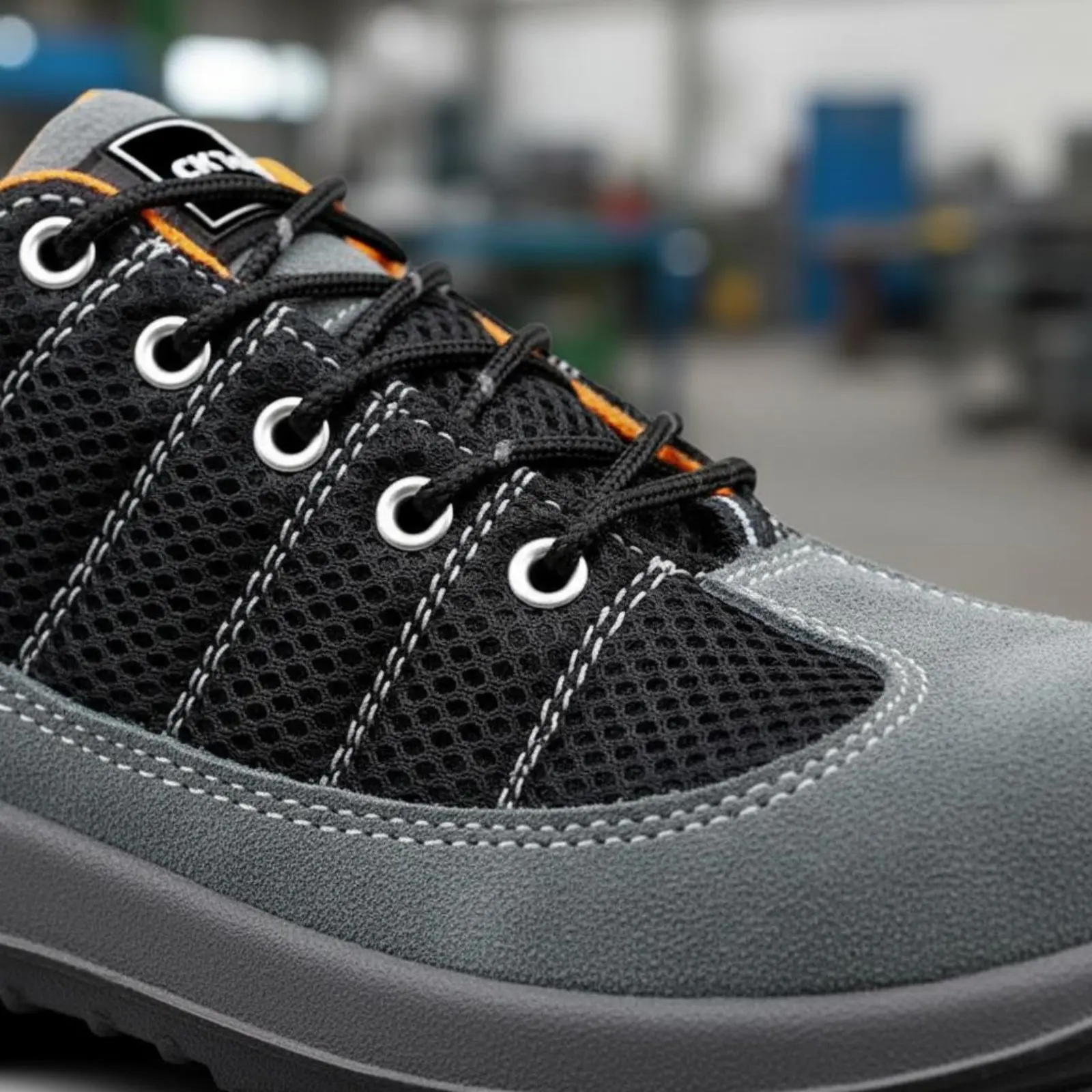 

Steel Foot Work Shoes Wear-Resistant Puncture Proof Work Shoes Anti-Static Safety Shoes for Workshops
