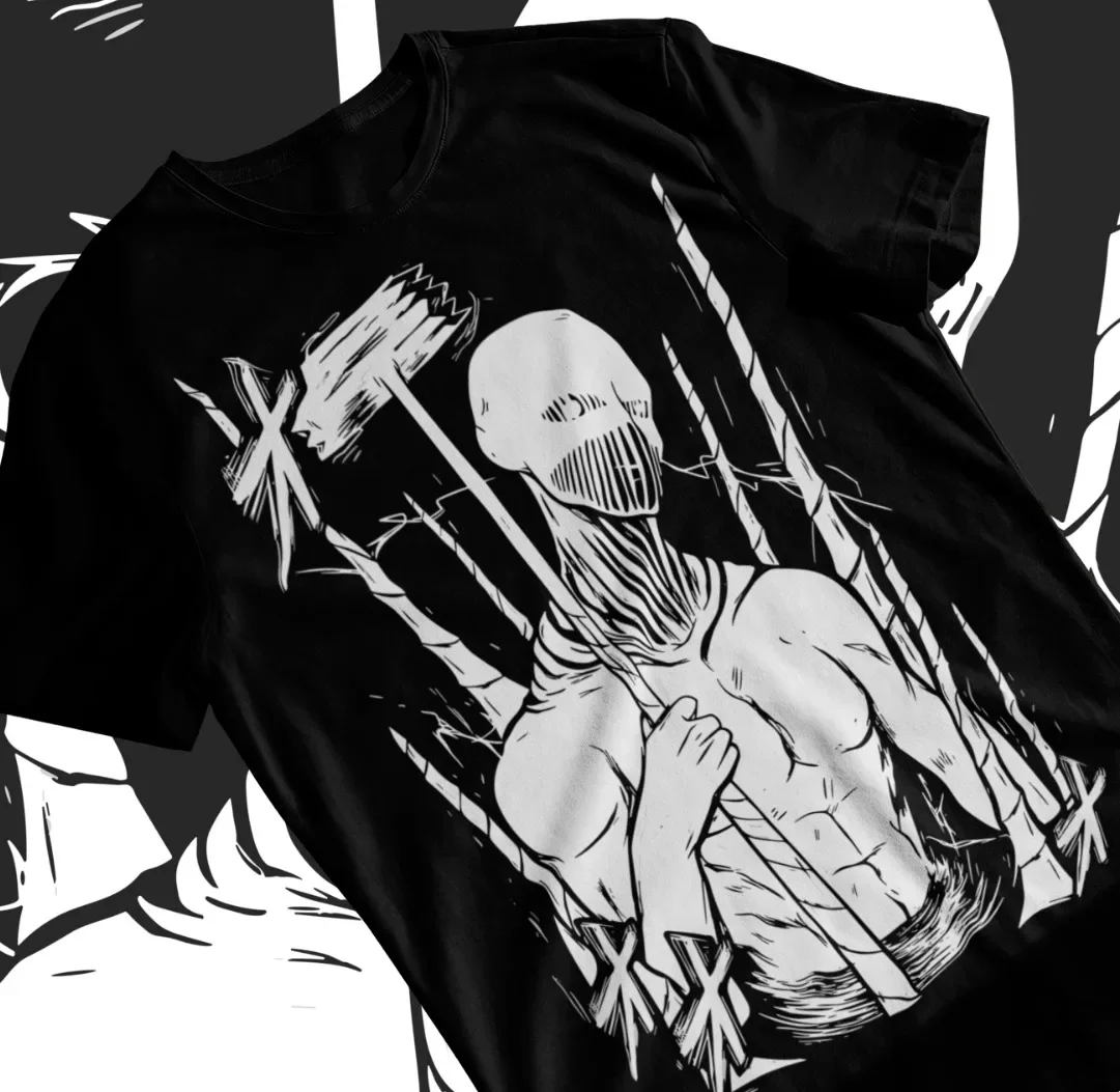 

Attack on Titan Warhammer Shingeki No Kyojin Anime AOT T-Shirt Soft Tee