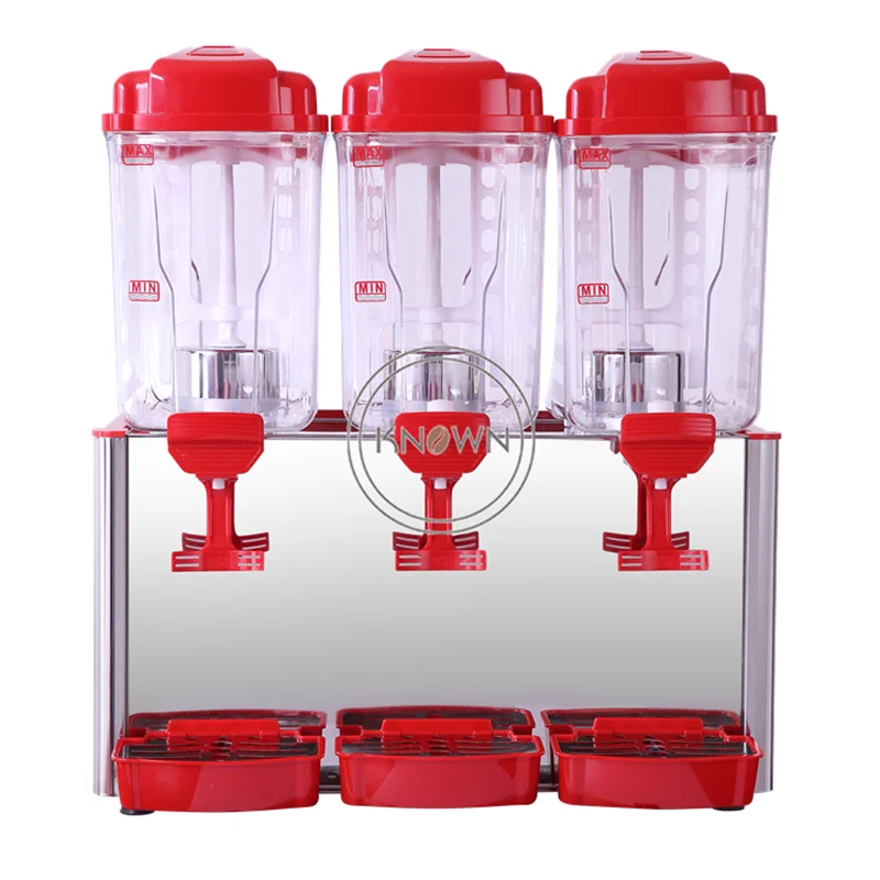 

54L Capacity Commercial Coffee Drink Dispensers Portable Milk Tea Mango Juice Blender Hot Cold Water Beverage Dispenser Machine