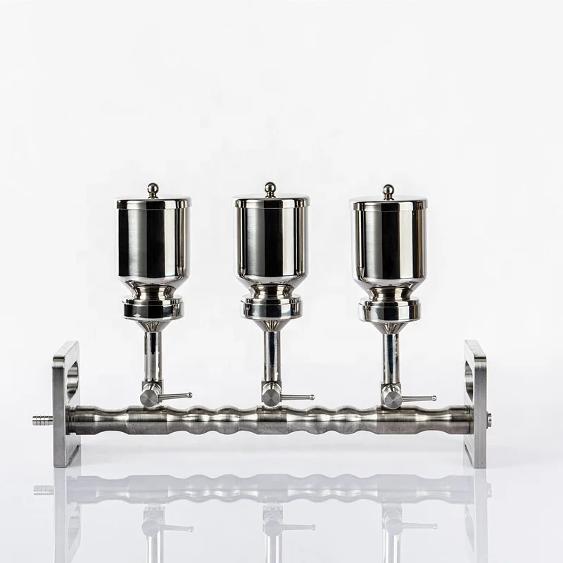 Supply 3 Place Stainless Steel Manifolds Filtration System with Magnetic Type