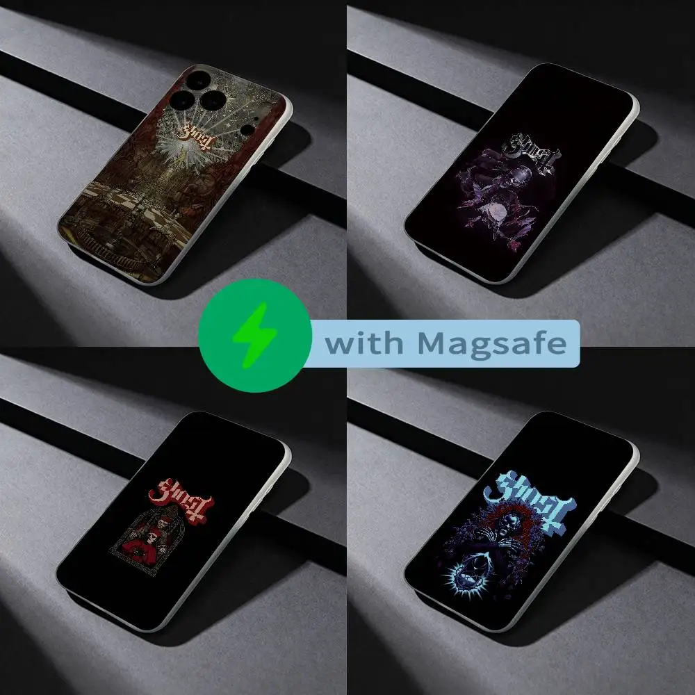 

G-Ghost Heavy Metal Band Phone Case For iPhone 17,16,15,14,13,12,X,XS,Pro,Max,Plus,E,Air,Mini with Magsafe Magnetic Slim Frosted