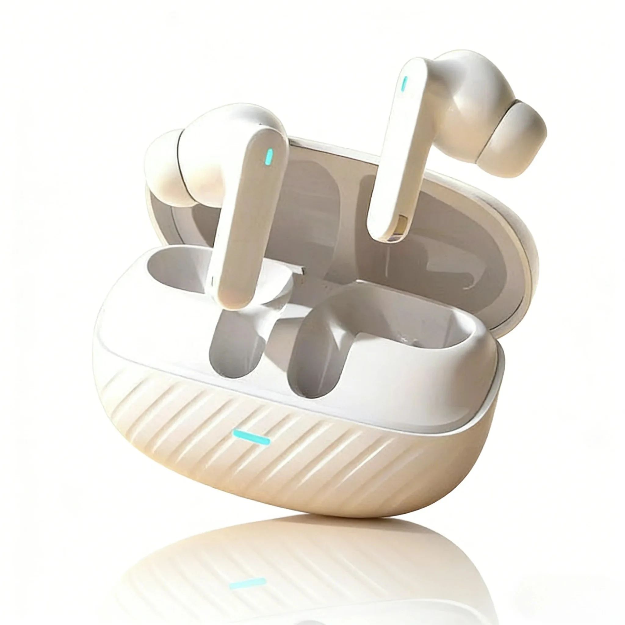 New‑Version TWS Bluetooth Wireless Earbuds Built‑in Mic Ergonomic In‑Ear Design Ideal for Sports Music Gaming Daily Use