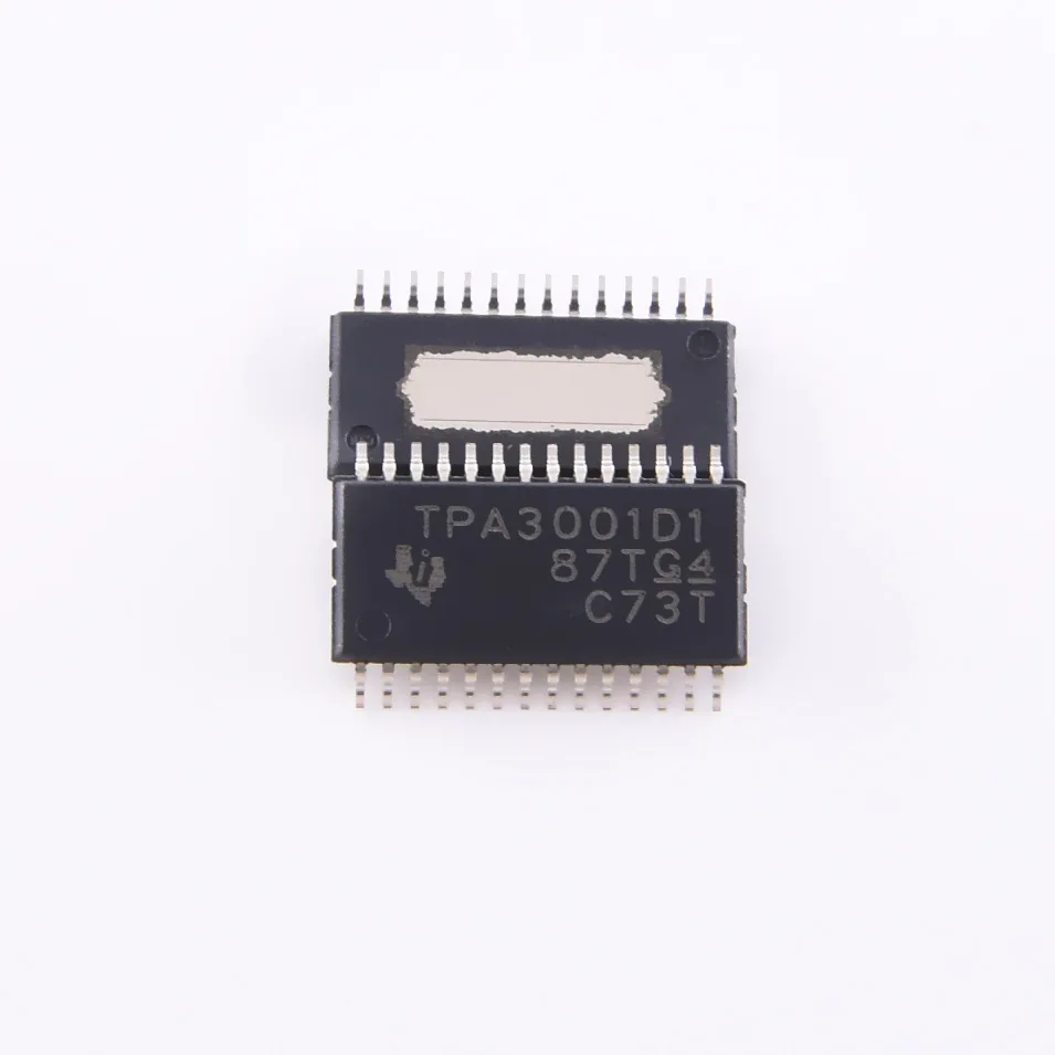 

TPA3001D1 TPA3001D1PWPR surface mount HTSSOP24 audio amplifier chip Integrated circuit