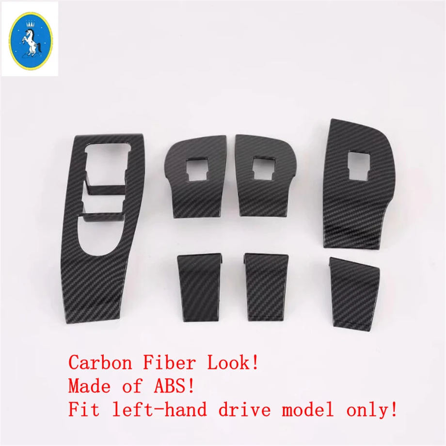 

Fit For Mazda 3 BP 2019 - 2023 / CX-30 DM 2020 - 2024 Auto Interior Accessories Inner Window Glass Lift Switch Button Cover Trim