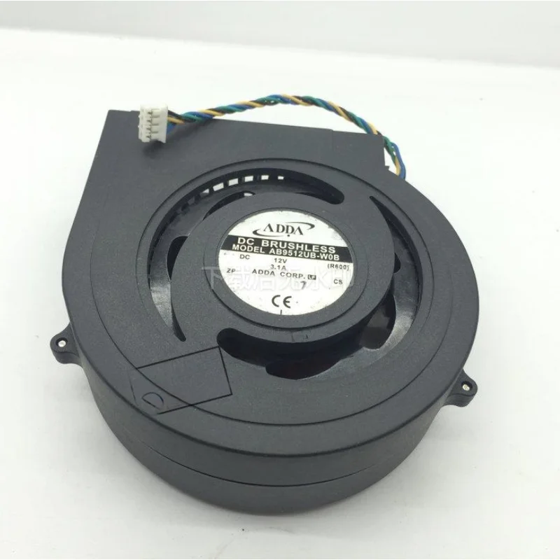 

Вентилятор турбо H 1PCS FOR ADDA AB9512UB-W0B (R600) 12V 3.1A 4-проводной 9733