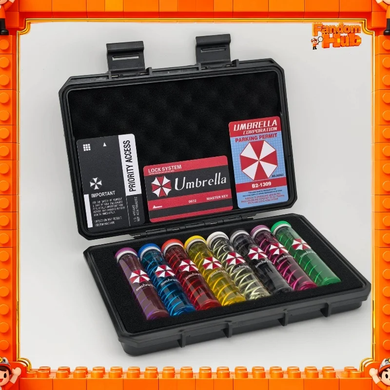 

New Style Resident Evil Handmade Model | Diy Model Collectible Toy Gift 1 Set 8 Colors, Model Only, No Functions Except Display