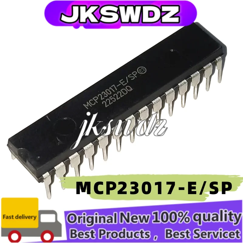 

(5piece) 100% new MCP23017-E/SP MCP23017 E/SP DIP-28 chip set