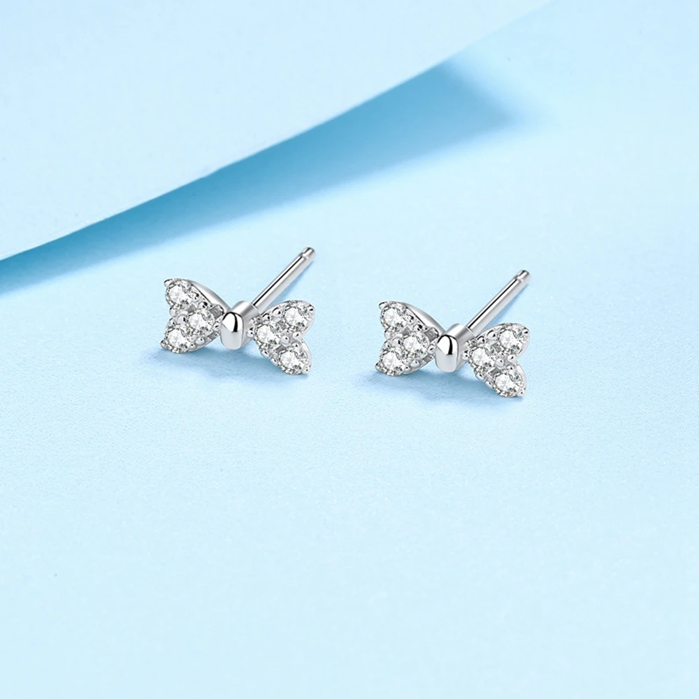 PuBang Fine Jewelry Real 925 Sterling Silver GRA Moissanite Diamond Pearl Stud Earrings for Women Anniversary Gift Free Shipping