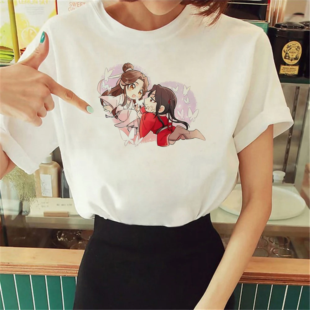 Tgcf tshirt women comic top female streetwear comic clothing