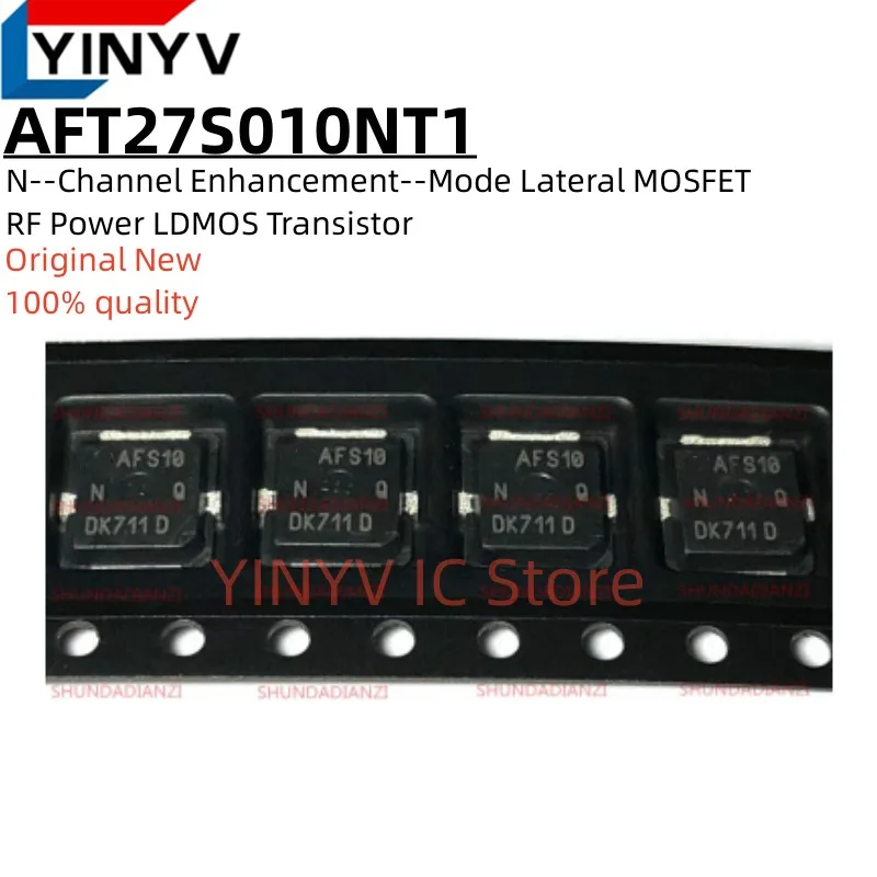 5PCS AFT27S010NT1 AFS10 AFT27S010 RF Power LDMOS Transistor Chipset Original New 100% quality