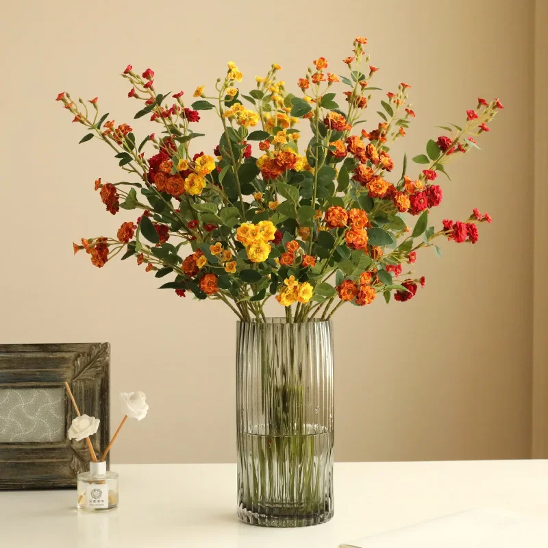 73cm Artificial Rose Flowers Silk Flower Wedding Decoration Flower Ornament Wedding Wedding Flower Arrangement Flowers