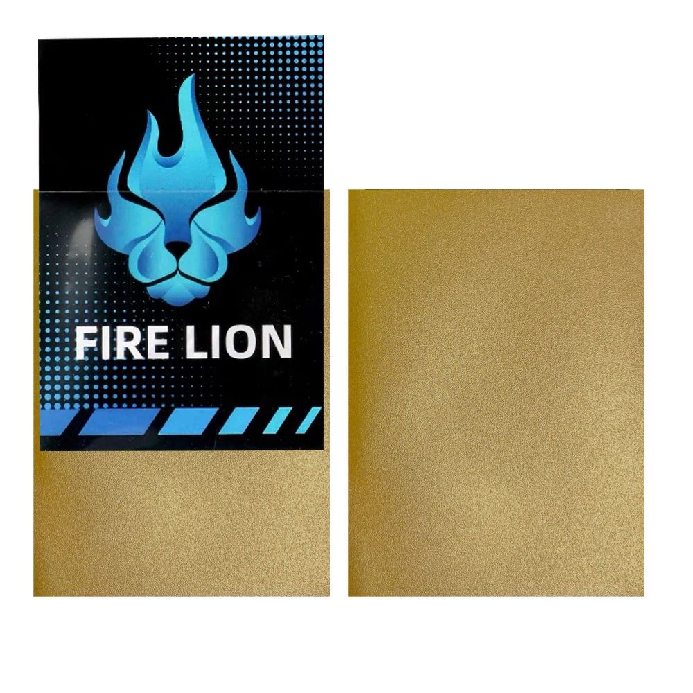 100 Stück 62 x 89 mm, japanische Größe, bunt, matt, Sammelkartenhüllen, Toploader, passend für YGO/TCG-Sportkartenschutz für Fotokarten – Detail 7