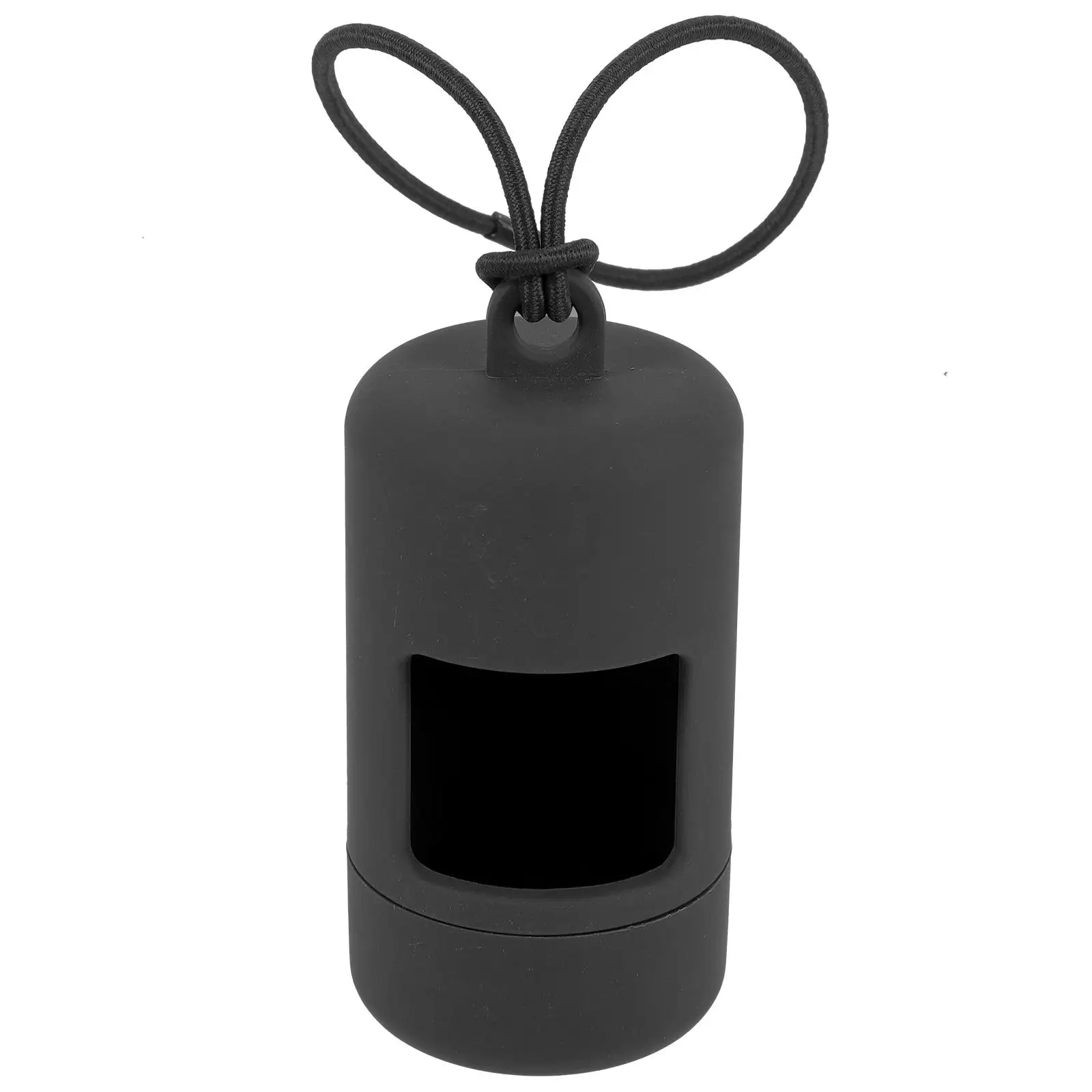 

Portable Poop Bag Holder Black Waste Bags Dispenser for Dog Walking Supplies Travel Outdoor Pet Cleaning Tools Reliable Material