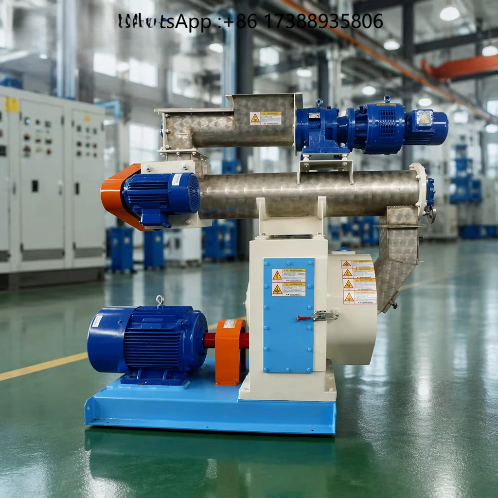 China Supply Animal Chicken Rabbit Feed Pellet Mill Equipment for Feeds Processing