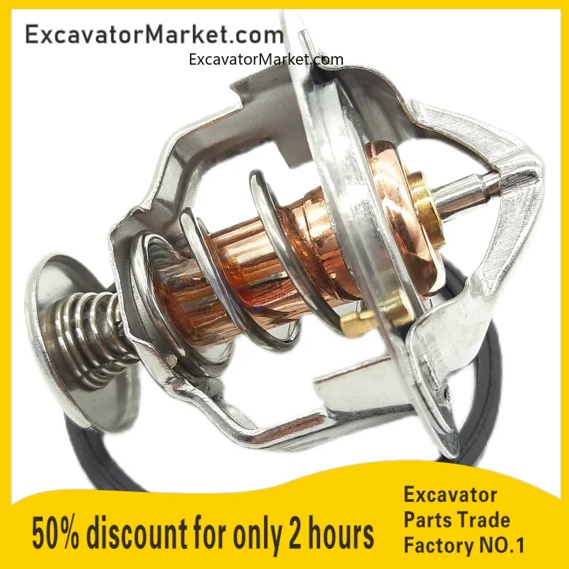 

For Kobelco200 210 250 260-8 Engine J05 Thermostat Thermostat Excavator Parts Excavator Accessories