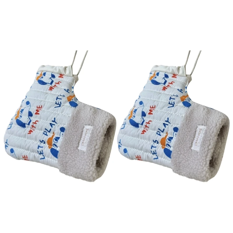 N80C Kid's Scooter Hand Muff Warm Gloves Windproof Hand Warmer for Outdoor Adventures