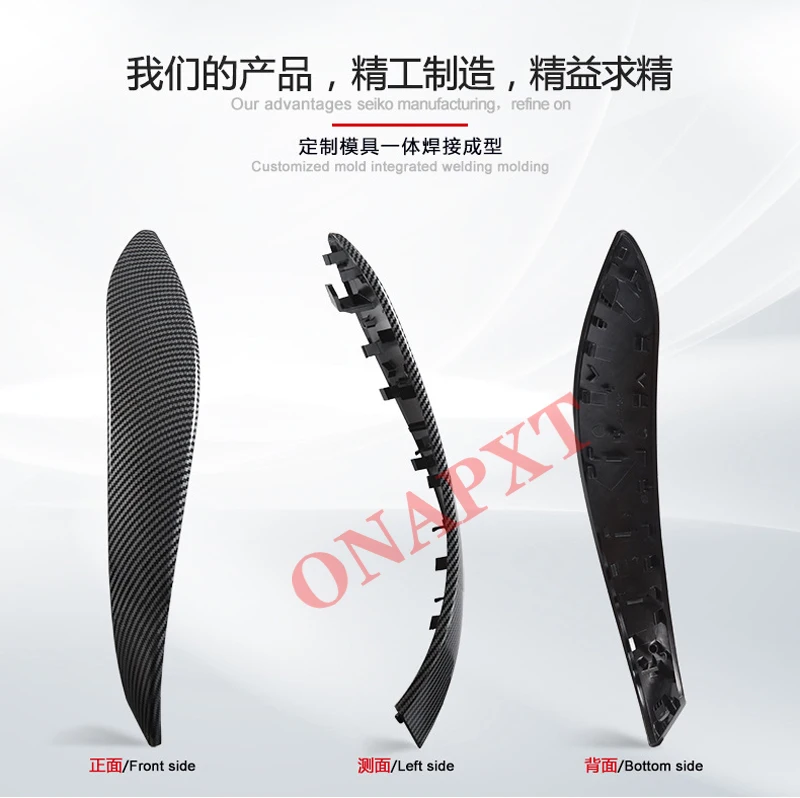 For BMW 3 4 Series F30 F80 F31 F34 F35 F32 F82 F33 F83 F36 Inner Door Panel Handle Pull Trim Outer Cover Auto Interior Armrest
