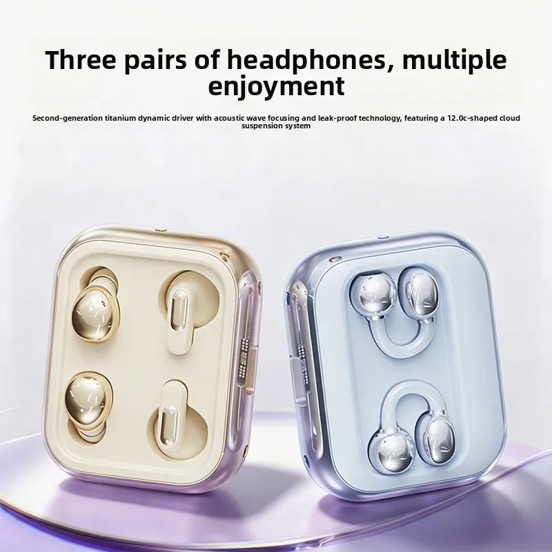 Bluetooth 6.0 Tri Mode Gaming Earbuds HD Display Long Battery Noise Cancelling