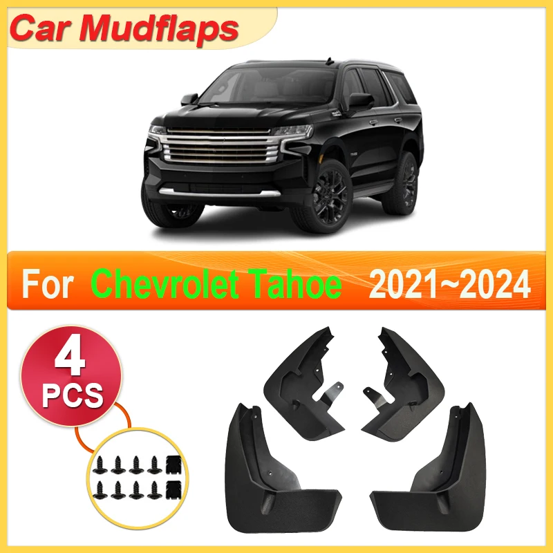 

Для Chevrolet Tahoe MK5 GMC Yukon аксессуары 2021 ~ 2024 автомобильные брызговики часть инструмент брызговик крыло раструб защита авто грязь