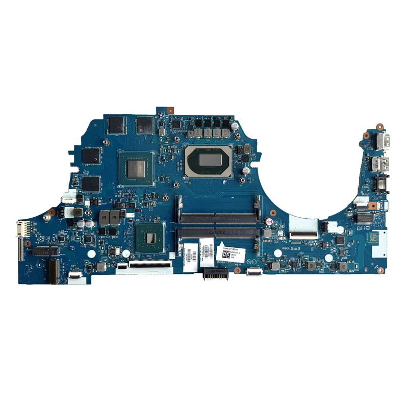 L92730-601 Used For HP Pavilion Gaming Laptop 17-cd Motherboard GPC70 LA-J651P With I7-10750H+GTX1650Ti DDR4 100% Tested