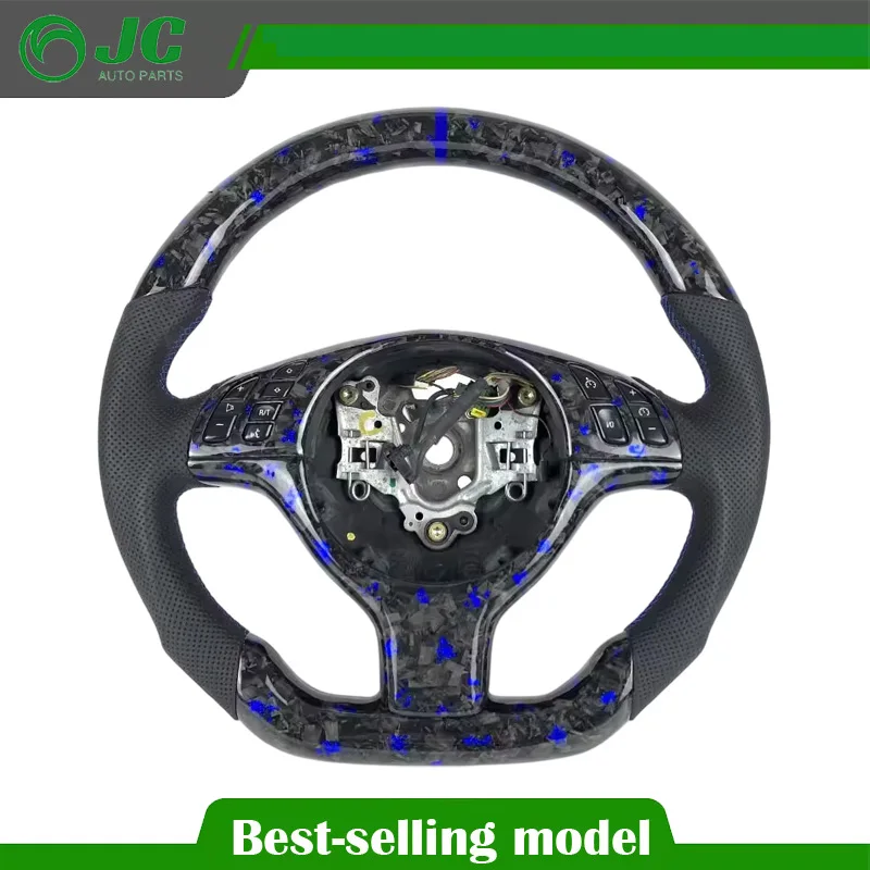 

Кованое рулевое колесо из углеродного волокна для BMW X5 E70 E71 E90 E91 E92 E93 X1 E81 E82 E87 E88 E84 Обновление аксессуаров для интерьера