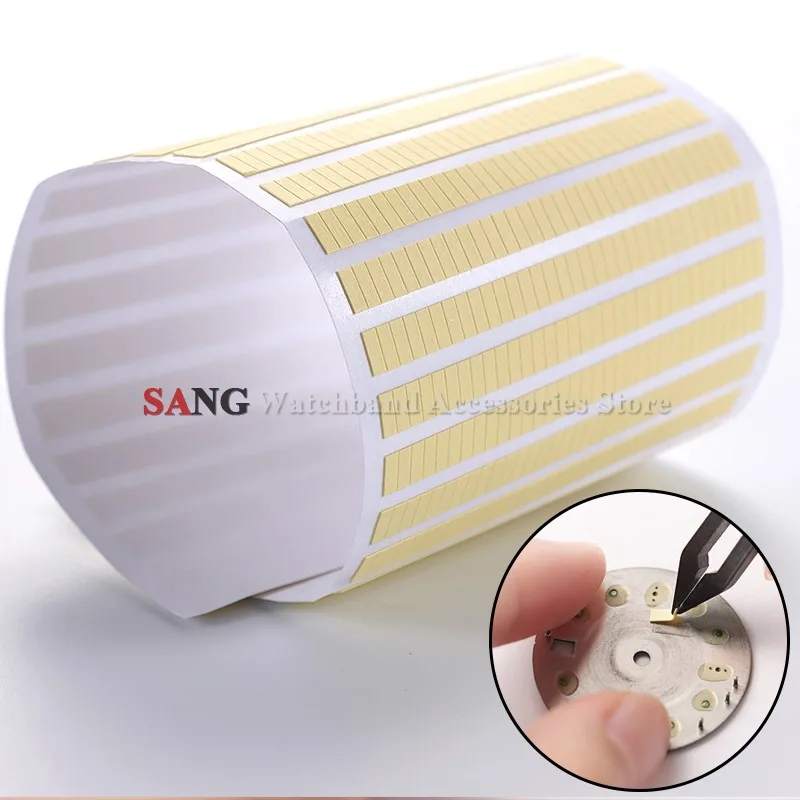 1/2/3/5PCS For Watchmakers for Fixing Watch Dial and Movement Repair Parts Double-sided Adhesive Strip Tape Watches Accessories