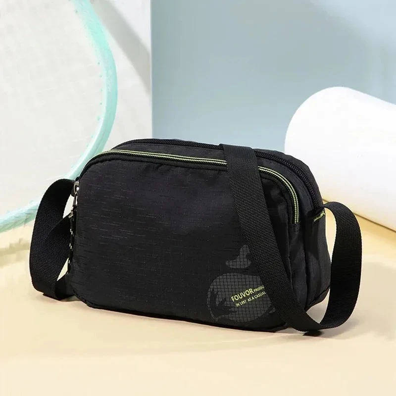 

Женская маленькая сумка через плечо Fouvor, легкая нейлоновая модная спортивная сумка-кроссбоди, тренд 2026 года, повседневная дорожная сумка 3033-07