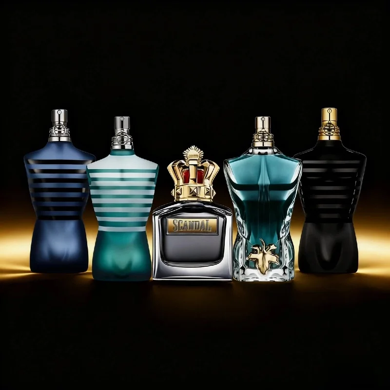 

125ML Le Male Inspired Perfume - Oriental Vanilla & Lavender Fragrance, Long Lasting Sensual Scent in Male Torso Bottle for Men