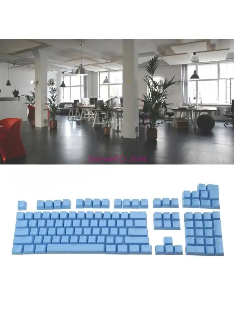 

N3UC 1Set ABS Backlit Mechanical Gaming Keyboard Keycap OEM Profile Full Set 104Keys