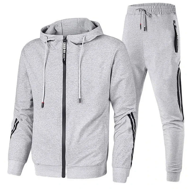 Fashion Brand Casual Men/Women Hoodies Tracksuit Sweatshirt Suit Hoodie+Sweat Pants Jogging Homme Pullover Sporting S-3XL