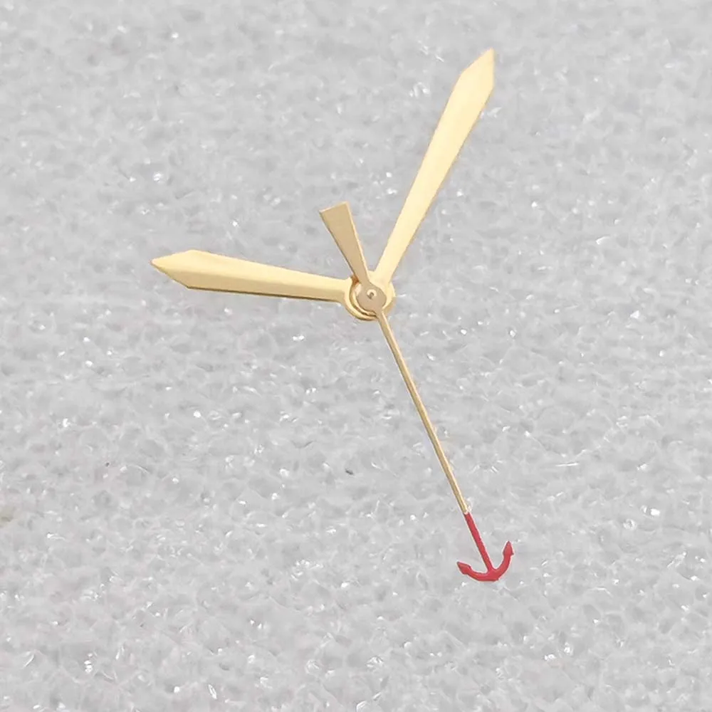 Watch Hands for NH35 NH36 4R 7S Movement Anchor Shaped Second Hand 9.5*13*13.5mm No Luminous Watch Pointers Accessories