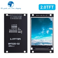 TZT 2.0 inch TFT Display OLED LCD Drive IC ST7789V 240RGBx320 Dot-Matrix SPI Interface for Arduio Full Color LCD Display Module