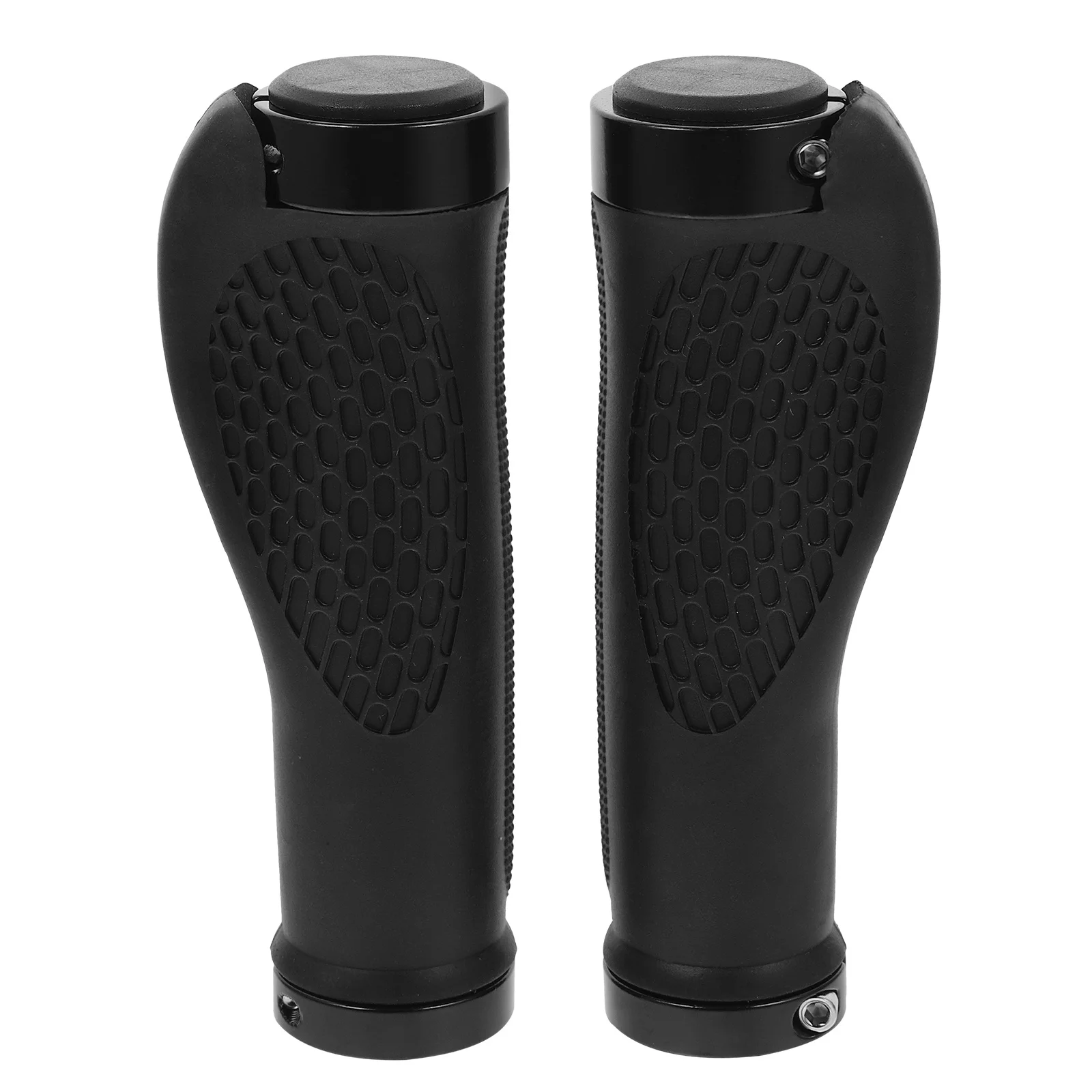

1Pair Nonslip Bike Handle Grips Durable Rubber Cycling Accessories for Mountain Bikes Bicycle Handlebar Grips Bike Handles Cover