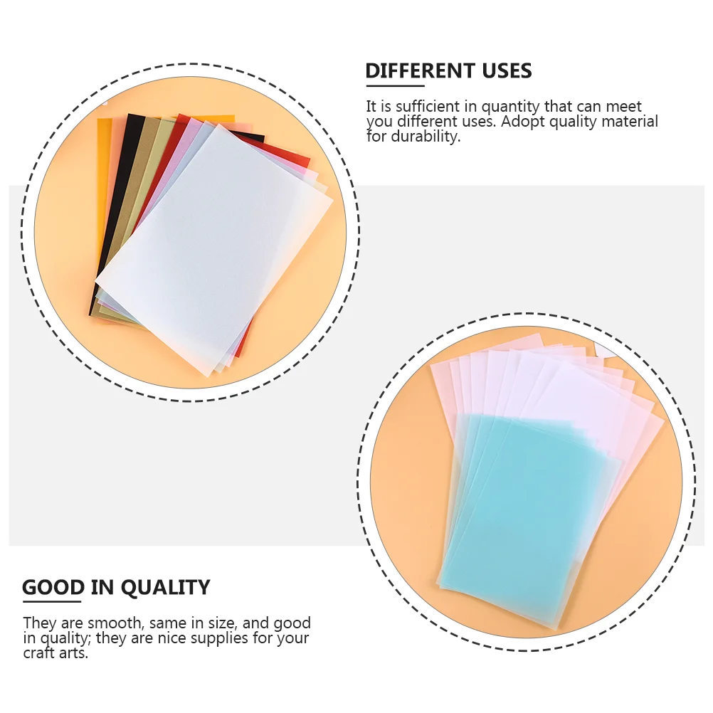 100 Sheets Tracing Paper Color Transfer Drawing Copy Litmus Multi-purpose Practical