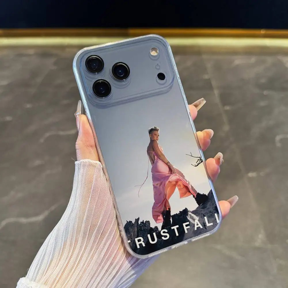 nk rosa alecia beth capa de telefone para iphone 17,16,15,14,13,12,11 pro, max, plus, x,xs, xr, se4, e mini capa macia transparente