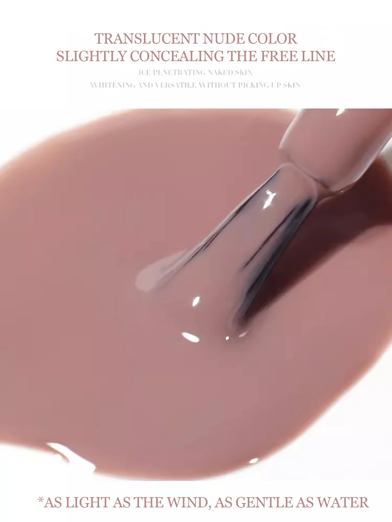 1 قطعة TC 2025 لطيف تبييض جديد الوردي عارية سلسلة 6 اللون هلام طلاء الأظافر عارية جميلة هلام مسمار الفن الوردي الأظافر لعيد الميلاد #5