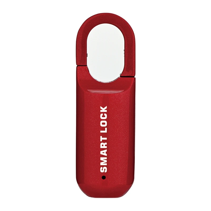 

B03B-Fingerprint Padlock M01 Anti-Theft Smart Door Lock Keyless USB Rechargeable Security For Home Bike Locker