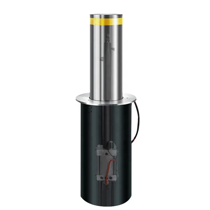 273 mm  Full Automatic Hydraulic Rising Bollards Anti-crash 304 Stainless Steel Traffic barrier  HZ-RS 273